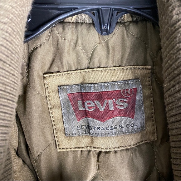 Levis Quilted Lined Jacket Size Small - Picture 4 of 10